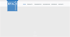 Desktop Screenshot of fach.sk
